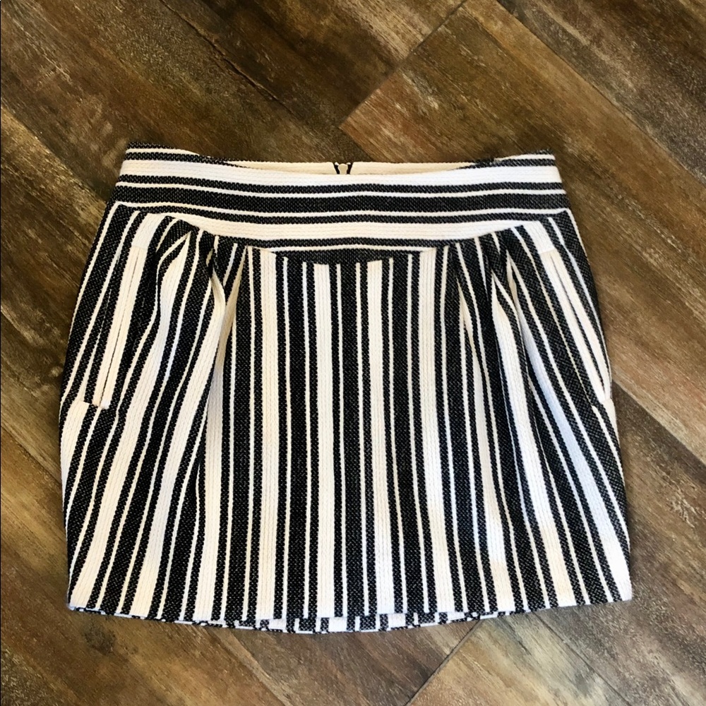 New Baum und pferdgarten Black Ivory Tweed Skirt